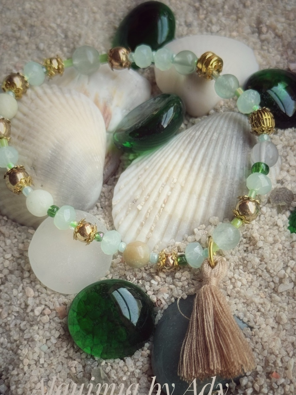 Fluorite beaded bracelet hope joy and creativity healing crystals bracelet
